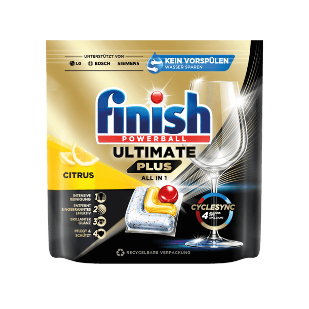 Finish Ultimate Plus All in 1 Maxi Pack 